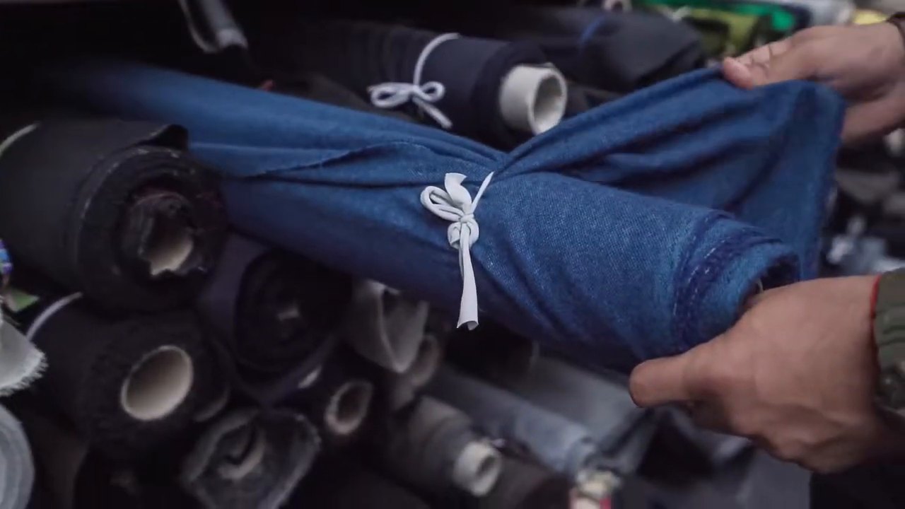 Choosing fabrics