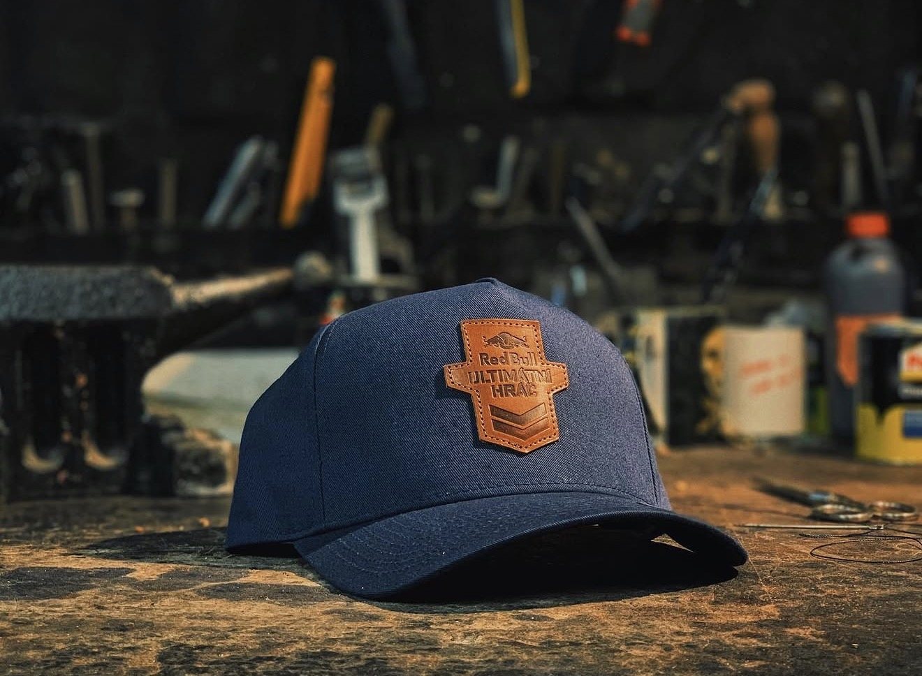 Cap with a leather patch for Red Bull Ultimátní hráč