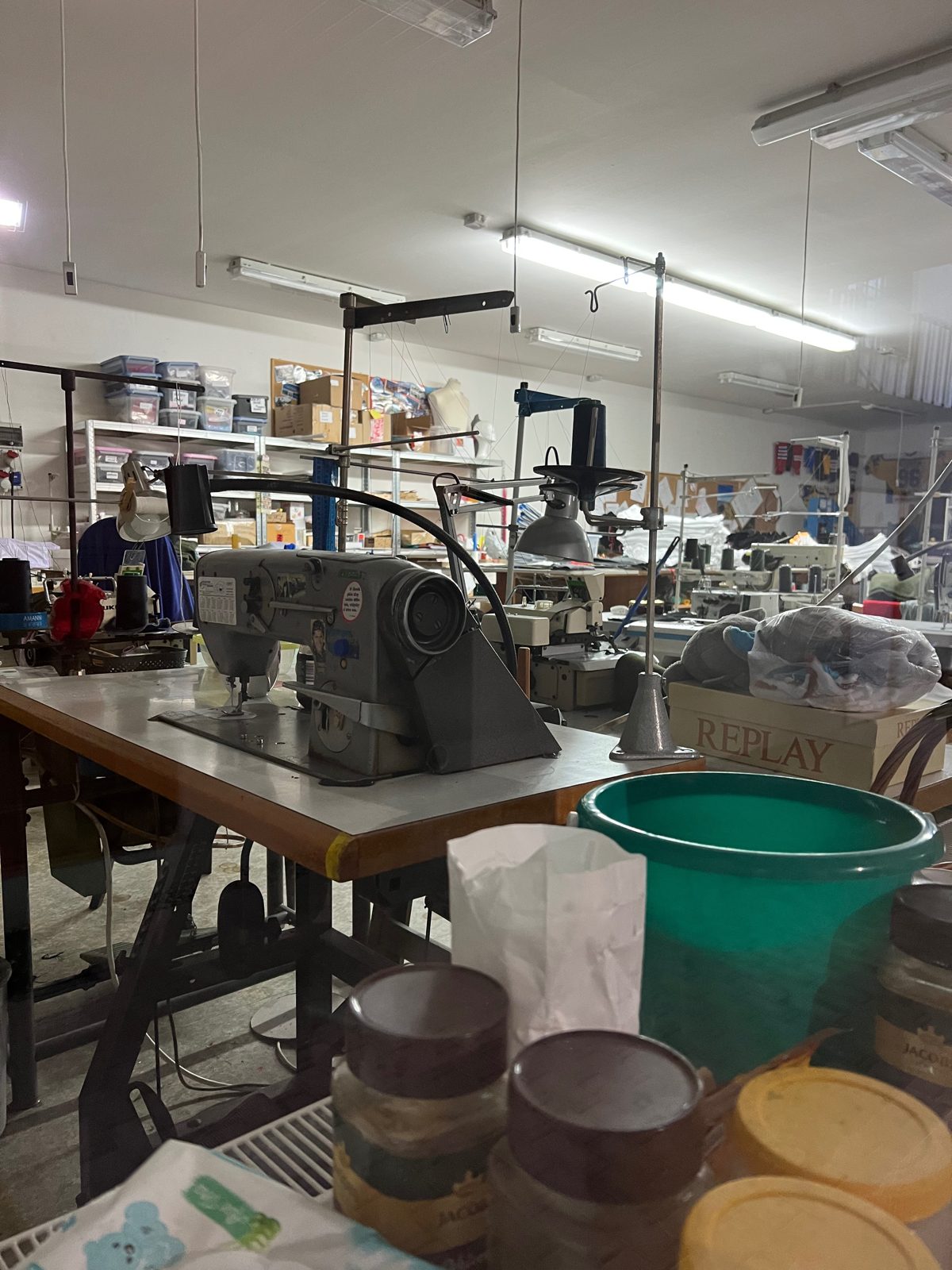 The knitting room